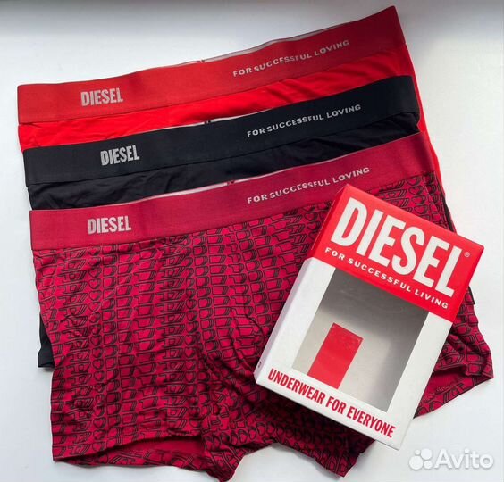 Трусы Diesel комплект 3шт
