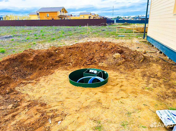 Септик под ключ без откачки