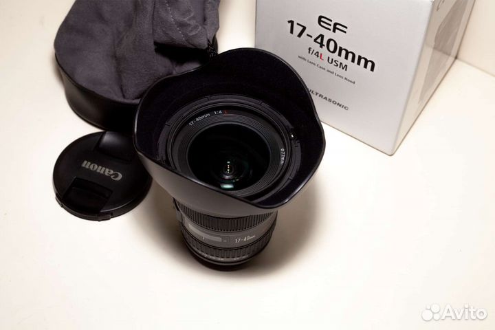 Объектив Canon EF 17-40mm 4l Ultrasonic