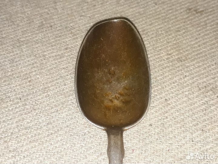 Серебряная столовая ложка 84 проба 1884 год