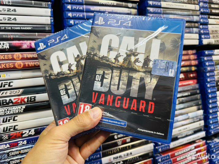 Call of duty vanguard ps4 диск новый