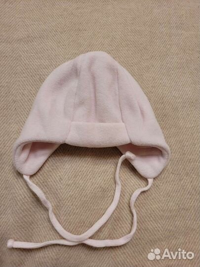 Шапка для новорожденного девочки демисезонная
