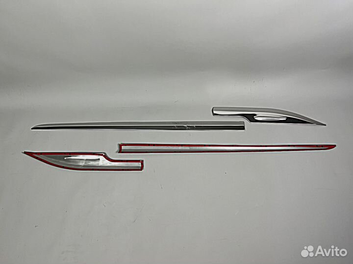 Молдинги дверей Toyota C-HR Хром