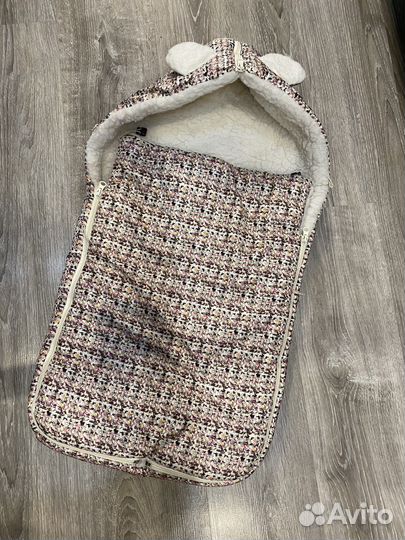 Зимний конверт в коляску