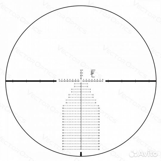 Прицел Vector Optics Continental x6 4-24x56 34 мм