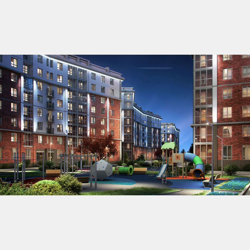 Квартира-студия, 34,4 м², 2/8 эт.
