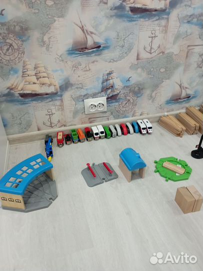 Деревянная железная дорога IKEA