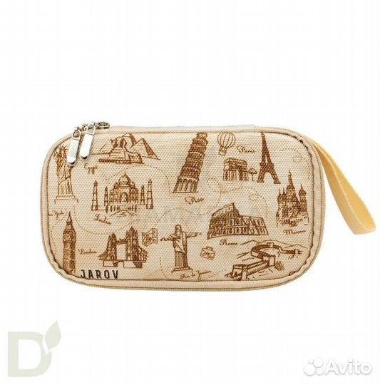 Сумка для диапринадлежностей тревел бежевая