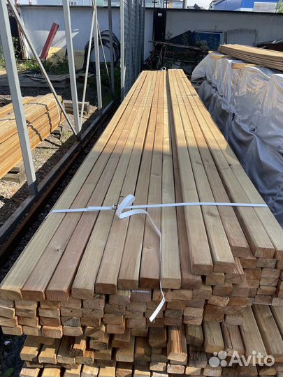 Брусок Лаги из лиственницы. Экспорт