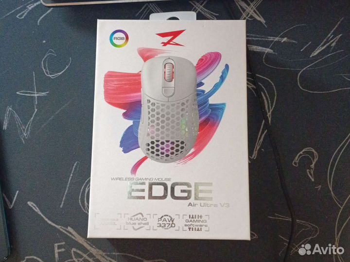 Игровая мышь zet gaming edge air ultra v3
