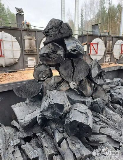 Углевыжигательная четырехреторная печь Бизнес