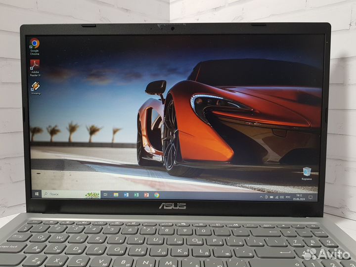 Быстрый ноутбук Asus Intel-3,0Gz/15.6