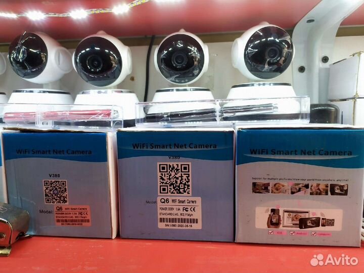 Wi-Fi камера, через приложение