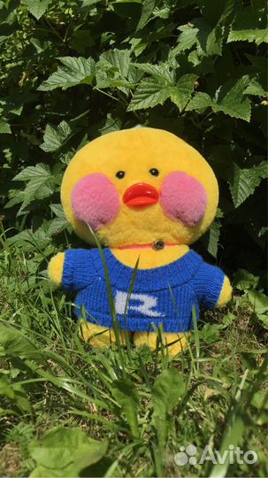 Мягкая игрушка уточка Lala fan fan