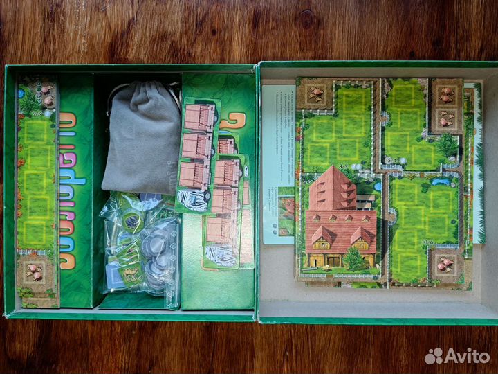 Настольные игры, много