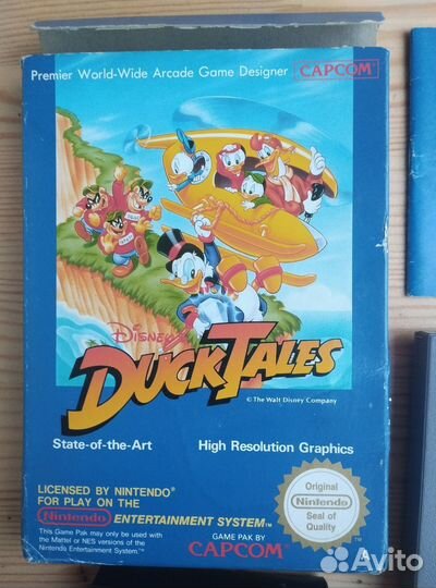 Картридж NES Duck Tales. PAL
