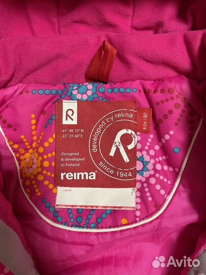 Демисезонный костюм reima 80