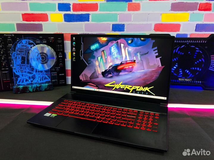 Мощный игровой ноутбук MSI GeForce RTX+Intel Core