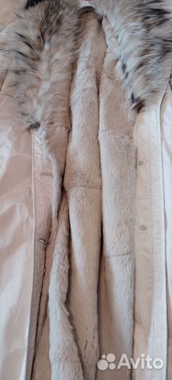 Пальто женское зимнее на меховой подкладке Италия