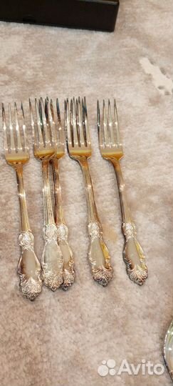 Мельхиоровые столовые приборы СССР