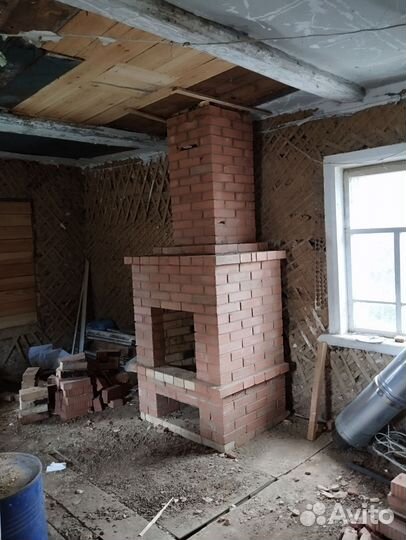 Мангальная зона из кирпича