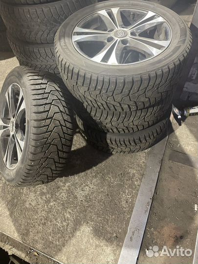 Hankook 205 55 r16 на дисках kia
