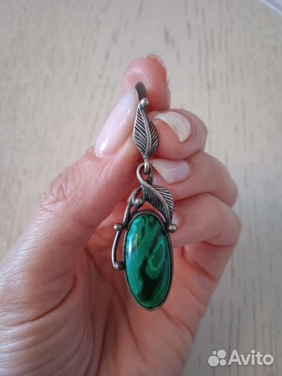 Серьги из мельхиора