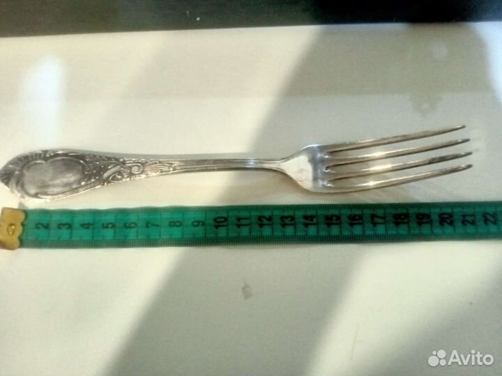 Набор столовых приборов мельхиор СССР