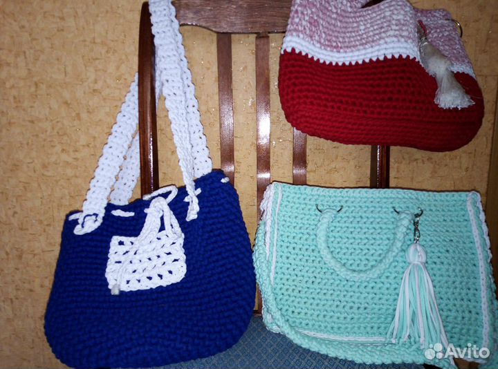 Cумка из трикотажной нити
