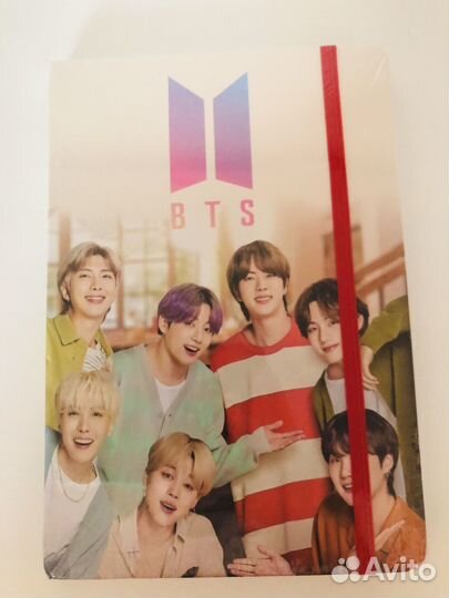 Блокнот с BTS