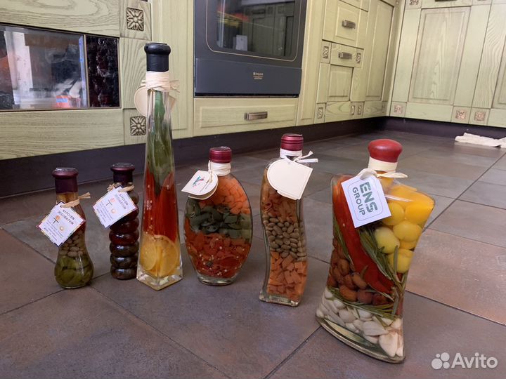 Декоративные бутылки для интерьера