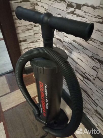 Насос воздушный ручной для лодки, матраса