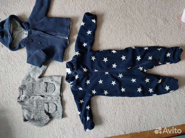 Пакет вещей на мальчика на год+