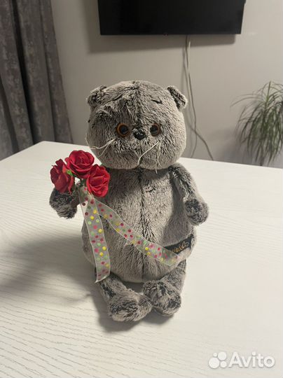 Игрушка кот басик 30 см