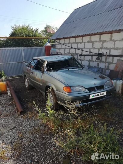 ВАЗ 2115 Samara 1.6 МТ, 2009, битый, 170 000 км