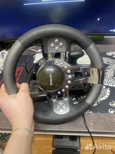 Игровой руль defender