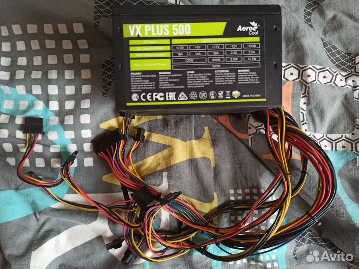 Блок питания Aerocool VX Plus 500w