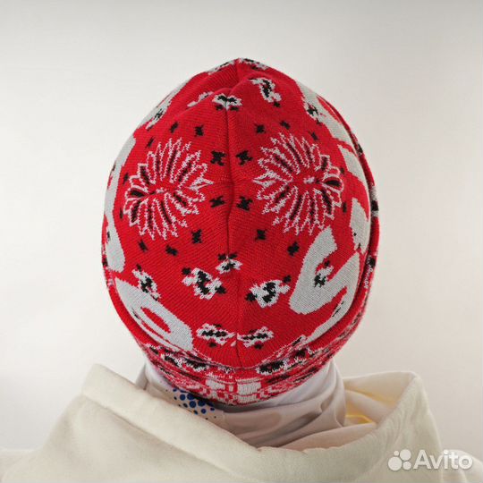 Шапка Supreme Bandana Big Logo Beanie
