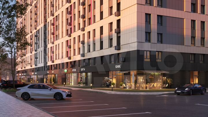 1-к. квартира, 41,7 м², 13/17 эт.