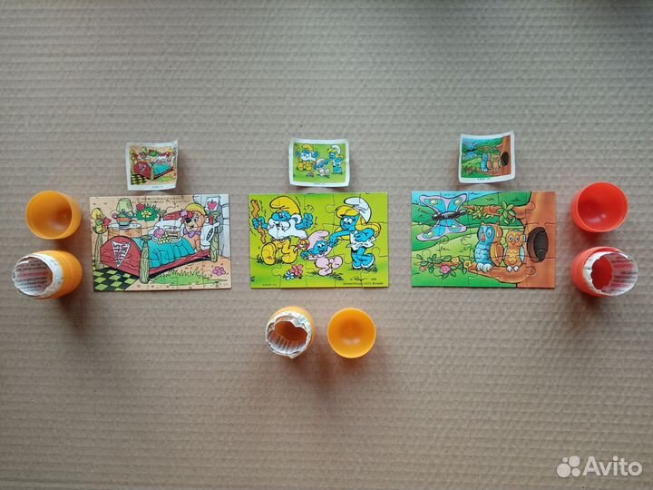 Пазл из киндер сюрприза 96 год