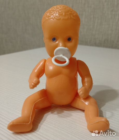Кукла - пупс с соской, пластмасс СССР