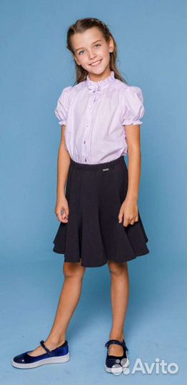 Рубашка школьная для девочки 140 146