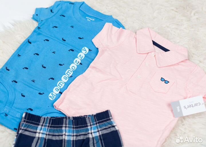 Летний комплект carters 12m