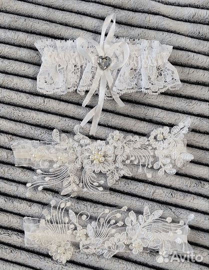 Новые свадебные подвязки