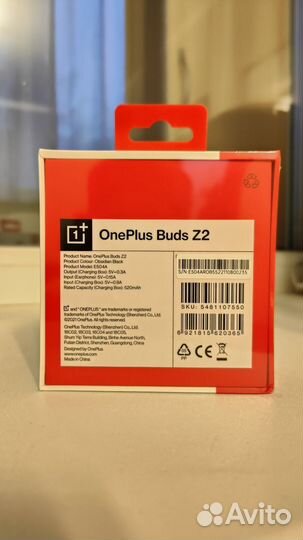 Беспроводные наушники OnePlus Buds Z2 Black