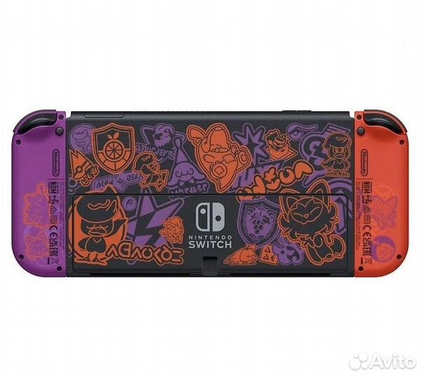 Игровая приставка Nintendo Switch oled 64Gb Pokemo