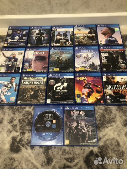 Диски игры для sony playstation 4 ps4