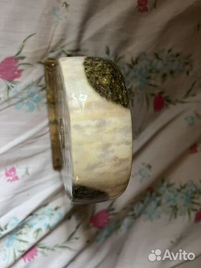 Часы настольные Quartz. Пейзажный фарфор