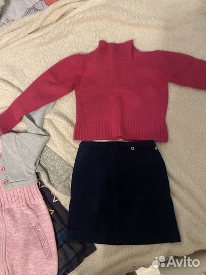 Вещи на девочку 122 128 134 пакетом