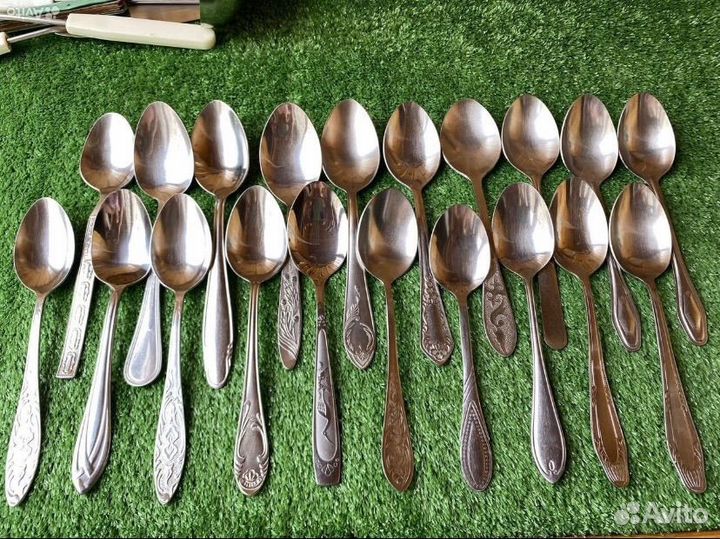 Ложки вилки Ножи СССР Нержавеющая сталь